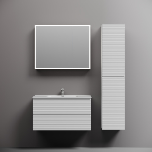 Тумба под раковину Sancos FOLK FL90W 89х44,5х50 настенная - фото 2